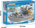 Army Toys Battleship Building Blocks Coast Guard Warship with Solid Hull and Deck Building Set Fun Preschool Educational toys for Boys and Girls 6...
