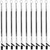 TianCi Stylus Tether 10 Pack of Detachable Elastic Coil Lanyards/Tether Strings with 3.5mm Earphone Jack for Stylus Touch Pens Black...