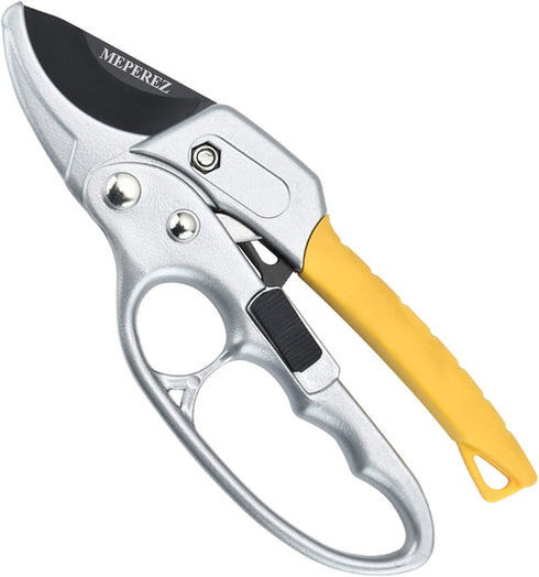 premium garden clippers, work 3 times easier, arthritis weak hand snips...