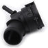1K0122291BE Radiator Coupling Coolant Hose Upper Connector Replacement for Audi A1 A3 Q3 TT VW Jetta Golf Touran 1.2/1.4T...