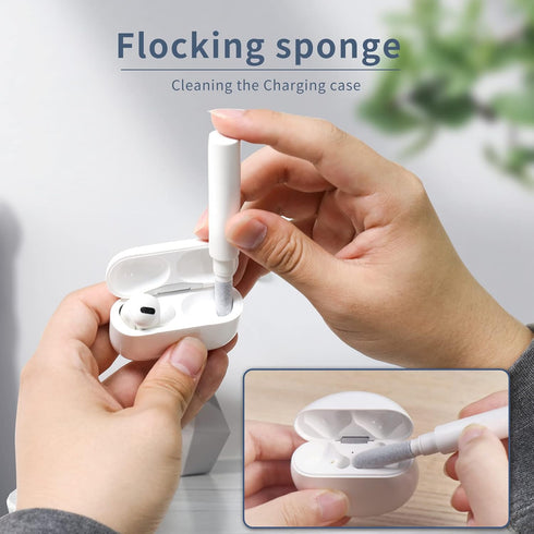 Cleaner Kit for Airpods, Earbuds Cleaning kit for Airpods Pro 1 2 3, Phone Cleaner kit with Brush for Bluetooth Earbuds Cleaner, Wireless Earphone...
