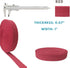 Heavy Cotton Webbing 1 Inch - Straps for Arts and Crafts - (Red, 10 Yards), MATADOR USEFUL GOODS...
