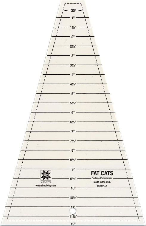 Wrights 12 7-Inch Fat Cats Ruler...