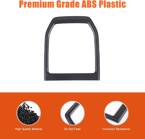 Gear Shift Frame Cover Trim ABS Control Gear Box Shift Knob Panel Frame Cover Sticker Compatible with Subaru WRX 2022 2023 (Matte Black)...