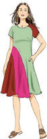 Butterick Misses' Flared Pullover Dress Sewing Pattern Kit, Design Code B6959, Sizes 8-10-12-14-16...
