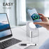Magsafe Charger Stand Magnetic Wireless Charger Base Phone Stand Holder Compatible with iPhone 15 14 13 12 Mini Plus Pro Pro Max [MagSafe is Not I...