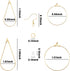 Earring Making Kit with 160PCS Beading Hoop Earring Finding Component Accessories, 80PCS Hooks, 80PCS Jump Rings Loop and 80PCS Earring Backs for ...