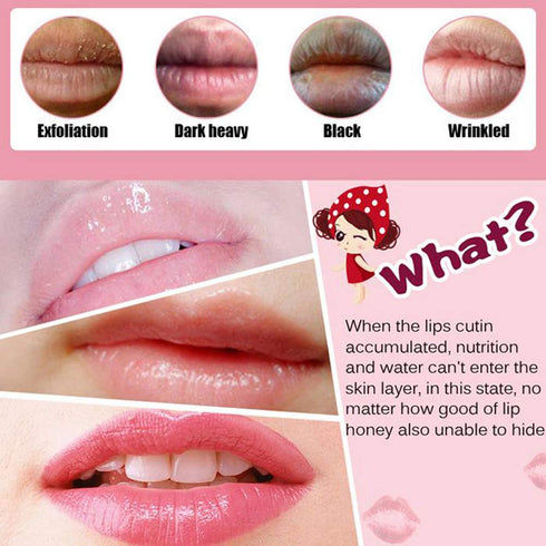 Lip Mask, 30PCS Collagen Crystal Pink Lip Care Gel Pads Treatment, Moisturizing Anti-Wrinkle Anti-Aging Firm Hydrate Lips, Remove Dead Skin Moistu...