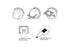 Bira Craft 5/8 inch Lips Shape Lever Action Craft Punch for Paper Crafting Scrapbooking...