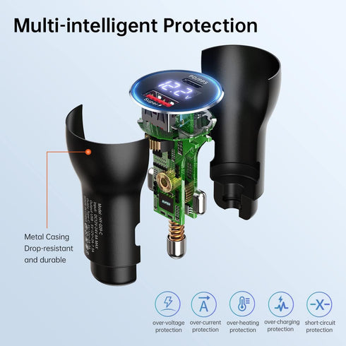 for Oneplus Car Charger 80W SuperVooc Warp Charge 65W Car Charger for Oneplus 12 12R 11 10 Pro 9 10T 10R 8T 8 7T 7 6T 9R Open Nord 2T CE 2 Lite N2...