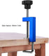 2Pcs Universal Fence Clip Fixing Clip Blue Universal MultiFunctional Woodworking Clamp G Clip 100mm, Adjustable Fixed Clamps Woodworking Clips,Han...