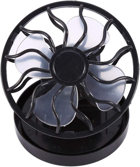 Solar fan, Electric Mini Clip-on Solar Fan Air Conditioner Cooling Cell Fan For Outdoor Home Travel Camping Hiking Cooling Ventilation...