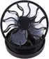 Solar fan, Electric Mini Clip-on Solar Fan Air Conditioner Cooling Cell Fan For Outdoor Home Travel Camping Hiking Cooling Ventilation...