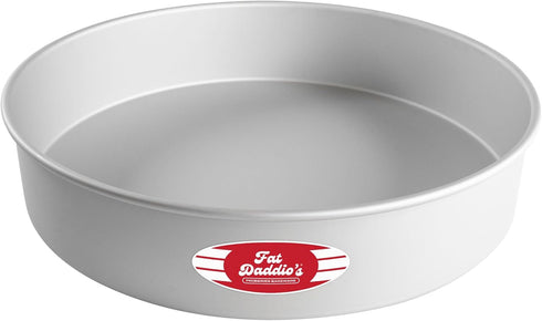 Fat Daddio's Round Cake Pan, 14 x 3 Inch, Silver...