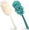 2Pack Back Scrubber for Shower?PIPUHA Loofah Sponge Shower Brush Using Body Exfoliating with Long Handle, Loofah on a Stick for Men Women, Bathing...