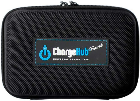 Universal Travel and Storage Case for ChargeHub, CableLinx, International Travel Kit, Vehicle Power Cable, iPhone, Samsung Galaxy and More...