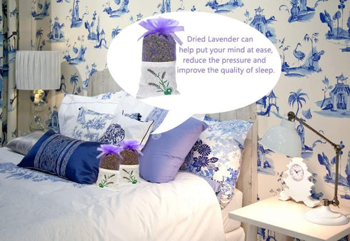 Sachet Empty Bags Linen Fabric Bags Organza Gauze Bags for Lavender, Spice and Herbs...