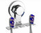 SIMPLELIFE Suction Cup, Mirror, Tile, Wall Mounted, Toothbrush Holder for Bathroom, Does NOT Fall Bathroom Organizer...