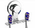 SIMPLELIFE Suction Cup, Mirror, Tile, Wall Mounted, Toothbrush Holder for Bathroom, Does NOT Fall Bathroom Organizer...