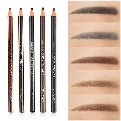 5pcs 5 Colors Peel-Off Eye Brow Pencil Set For Drawing Marking Eye Brow Pencil Pen Eyebrow Makeup Cosmetics Tool...