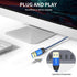 USB to USB Cable 3FT,Durable Braidedfor USB 3.0 Male to Male Type A to Type A Cable Data Transfer Compatible with Hard Drive, Laptop, DVD Player, ...