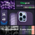 Caseology Nano Pop Silicone Case Compatible with iPhone 13 Pro Case (2021) - Light Violet...