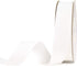 YAMA Solid Grosgrain Ribbon Roll - 1 Inch 25 Yards for Gift Wrapping Ribbons, White...