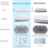 4 Pack Baby Gate Wall Protector, Protect Walls & Doorways for Pet & Dog Gates, Pressure Mounted on Stair Gate, No Screw Need...