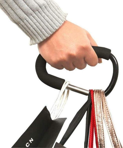 TGOOD Stroller Hooks-2pacs X-Large 16cm(6.3") of Multipurpose Hook Clips-for Mommy Shopping Bags,Baby Diaper Bags,Groceries,Clothing,Purse(Strolle...
