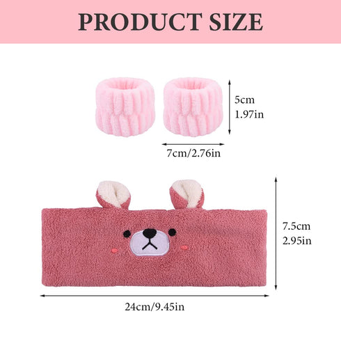 9 Pack Spa Headband for Washing Face, Women Makeup Headbands for Skincare, Makeup Removal, Face Wash, Yoga, Shower Hair Accessory, Spa Headband an...