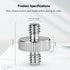 SMALLRIG 1/4" to 1/4" Male Threaded Screw Adapter Double Head Stud for Camera Cage Monitor LED Microphone, Pack of 2-828...