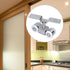 2pcs 4-Wheel Stainless Stee Hanging Wheel Suitable fo Sliding Doors in Halls and Kitchen cabinets wadrobe Sliding Door...