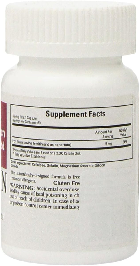 Cardiovascular Research Ferritin Capsules, 60 Count...