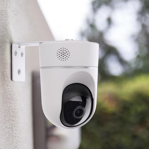 2Pack Adhesive Metal Wall Mount Compatible with Eufy Security Solo Indoor Cam E220 & P24, No Drilling VHB Stick On or Screw Install, Two Ways Inst...