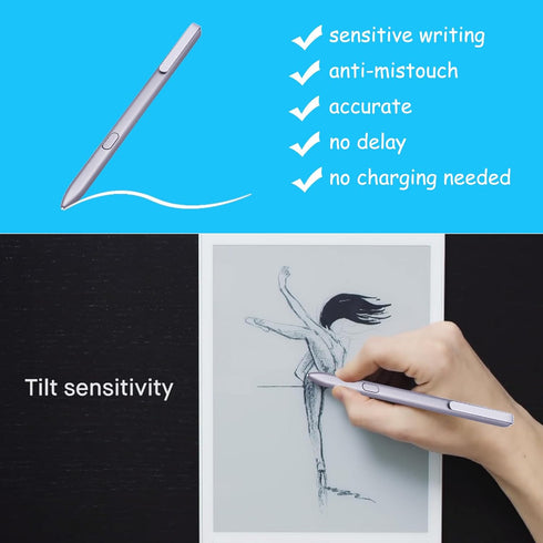 Pen for Remarkable 2 Pen,Replacement Pen for Remarkable 2 Tablet,EMR Stylus with Palm Rejection,Compatible Remarkable 1,4096 Pressure Levels (incl...