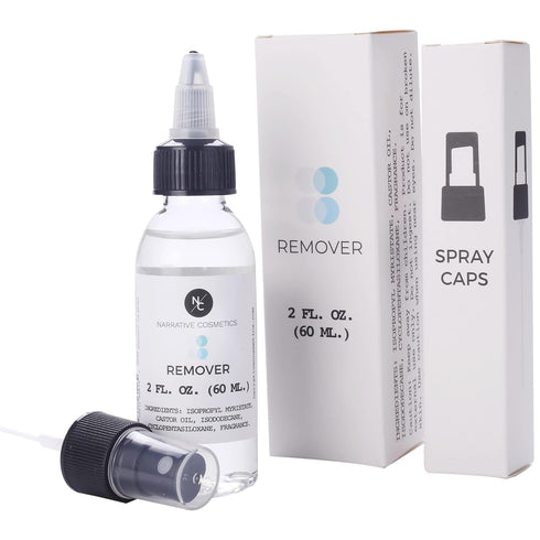 Alcohol Free Makeup Remover for Alcohol Activated Makeup - Perfect for Special FX, Theater, Film, and Halloween - 2 Fl Oz (60 ml)...