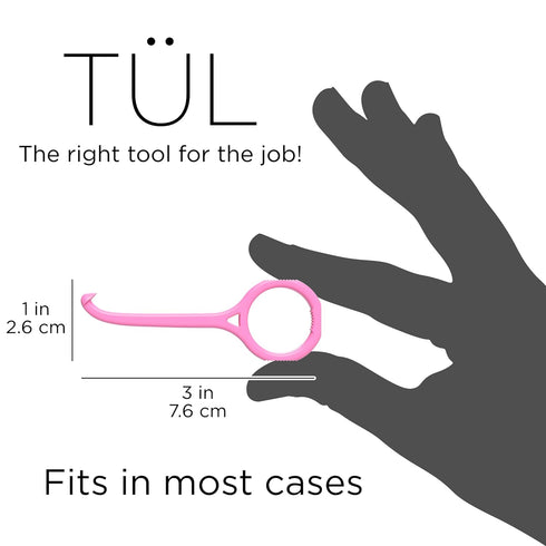TÜL | Only Invisalign Remover Tool Made in the USA | Lifetime Replacements | Ortho Recommended Aligner Remover Tool & Retainer Remover Tool | Pink...