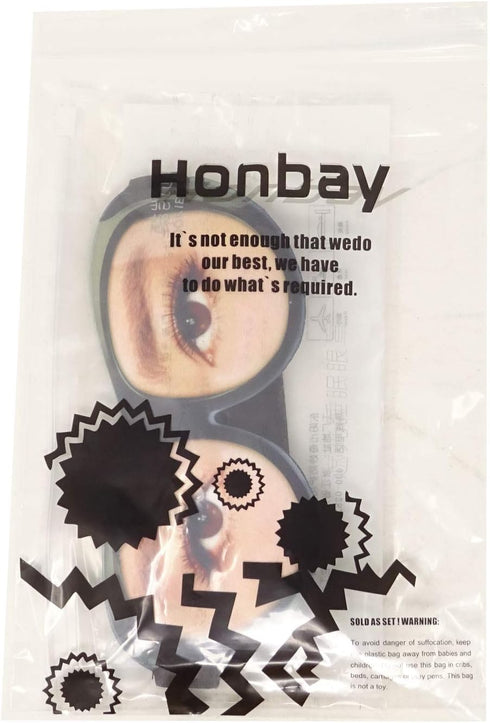 Honbay 3D Funny Eyeshade Soft Sleep Eye Mask with Adjustable Head Strap for Travel, Game, Party, Rest, Sleeping (Woman)...