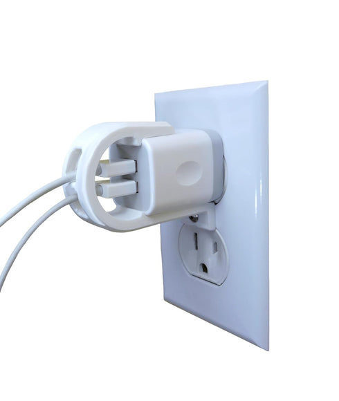 for Ailkin and FiveBox dual chargers - Secures charger to outlet via security screw...