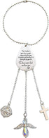 Truck Driver Car Hanging Gifts Trucker's Prayer Rear View Mirror Charm Gift for Truck Drivers Husband Dad...