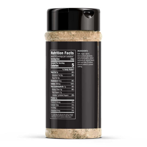 Kosmos Q The Best Garlic Jalapeno Rub - Garlic Jalapeno Pepper Seasoning & BBQ Dry Rub - Use on Chicken, Shrimp, Wings, Salmon & Veggies (15.1 oz)...