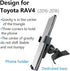 Car Phone Holder for 2013-2018 Toyota RAV4 Auto Accessories Navigation Bracket Interior Decoration Mobile Cell Phone Mount...
