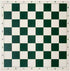 20" Tournament Roll Up Chess Board, Tournament Chess Mat, Vinyl with Green Squares, Chess Rollable Chessboard, Non Slip Travel Chess Board Mat for...