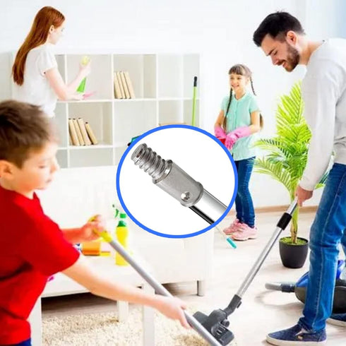 Threaded Tip Replacement Ultra Threaded Tip Repair Kit Aluminum Extension Pole End Adapter Metal Handle Tips for 1 Inch Wood Metal Pole Stick Mop ...