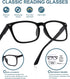 BLUELESS Reading Glasses Women - Fashion Ladies Readers(Black/Purple, 0.00)...