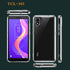 Oududianzi Case for TCL 303 with Screen Protector,Non-Yellowing Shockproof Bumper Protective Phone Cover, Anti-Scratch Soft TPU Back(Transparent)...