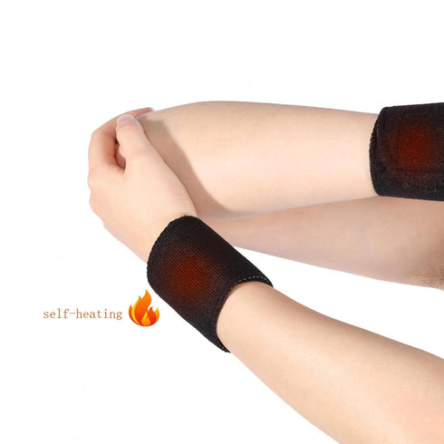. life Heated Wrist Brace, Portable Tourmaline Wrist Support Brace Pad, Magnetic Self Heating Pad, Hand Support Wrist Wraps for Arthritis and Carp...