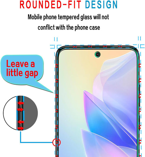 Slanku (3 Pack Tempered Glass for Moto G Power 5G 2024 Screen Protector, Touch Sensitivity, Scratch Resistant, Bubble Free, Case Friendly......