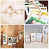 Mini Clothespins, Mini Natural Wooden Clothespins with Jute Twine, Multi-Function Clothespins Photo Paper Peg Pin Craft Clips (Natural 250 Pcs)...