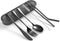 Portable Utensils Set with Case, 4pcs Stainless Steel Reusable Silverware for Lunch Camping School Picnic Workplace Travel, Lunch Box Includ Fork ...
